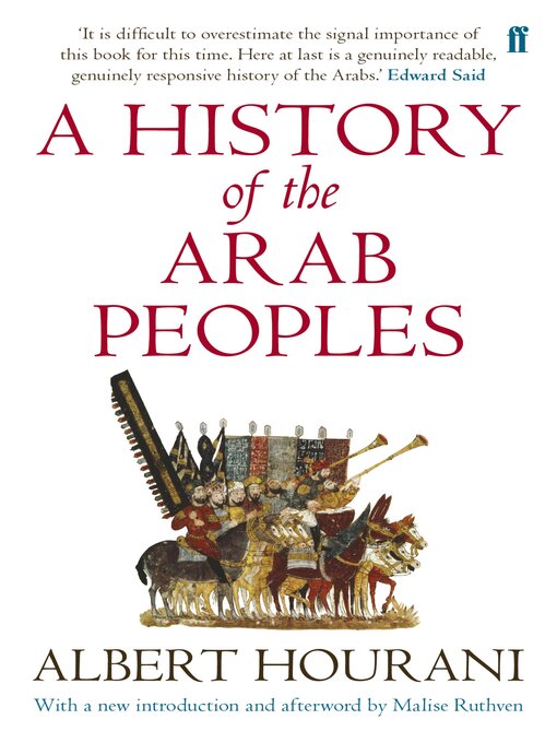 Cover image for A History of the Arab Peoples